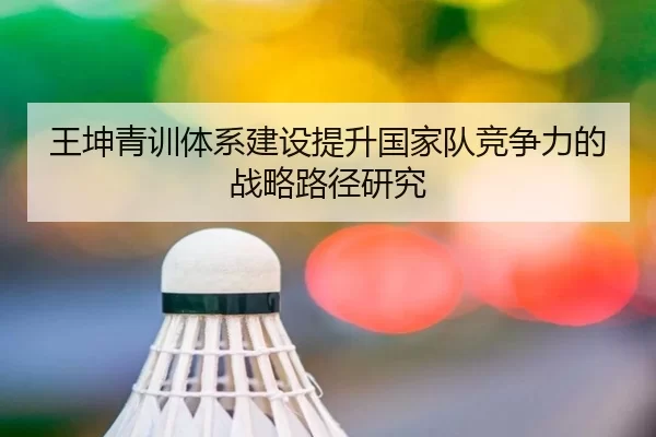 王坤青训体系建设提升国家队竞争力的战略路径研究